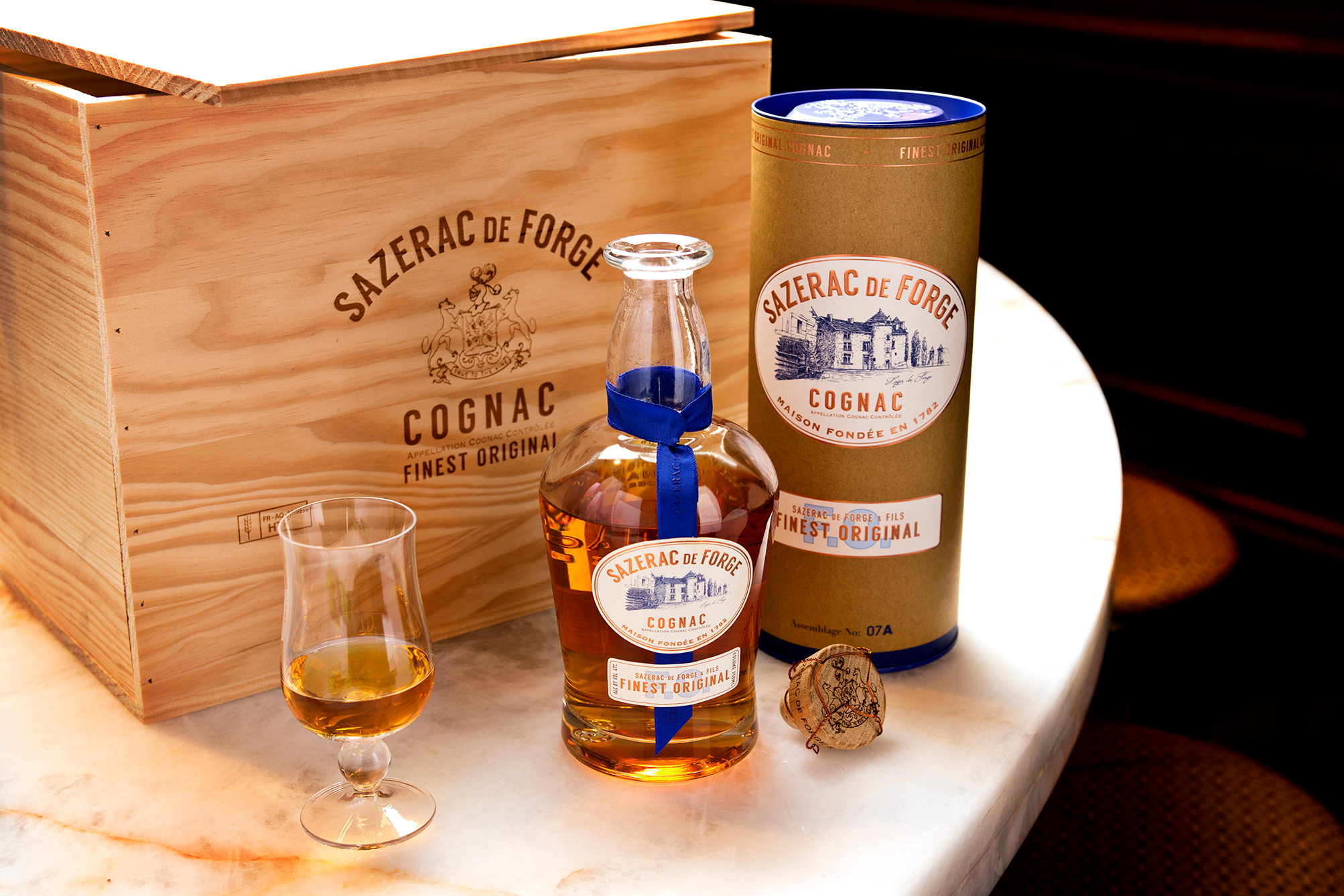 WHAT\'S HOT! Sazerac de Forge Fils & Drinks Cognac Barleycorn “Finest Original” –