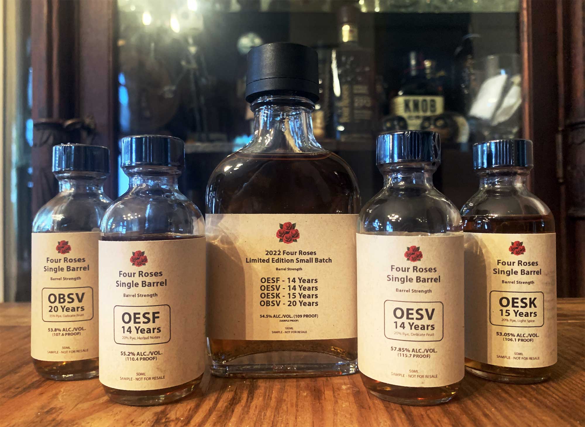 MASTER TASTING! Dive Into Four Roses 2022 Limited Edition Small Batch ...